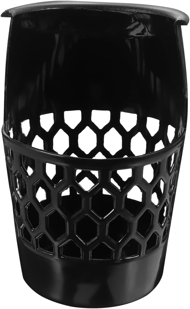OHPHCALL Plastic Billiard Basketball Drop Ball Basket for Pool Tables Durable Storage Holder Snooker Ball Net Pocket Replacement Accessory for Game Room - Image 1